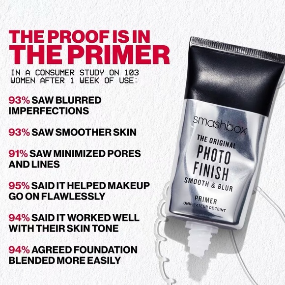 The Original Photo Finish Smooth & Blur Oil-Free Primer - Picture 2 of 9